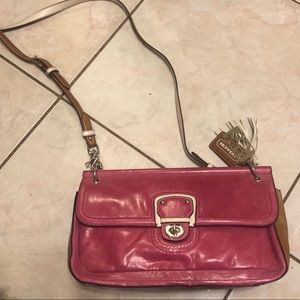 NWOT! Coach Willis Colorblock purse (berry color)